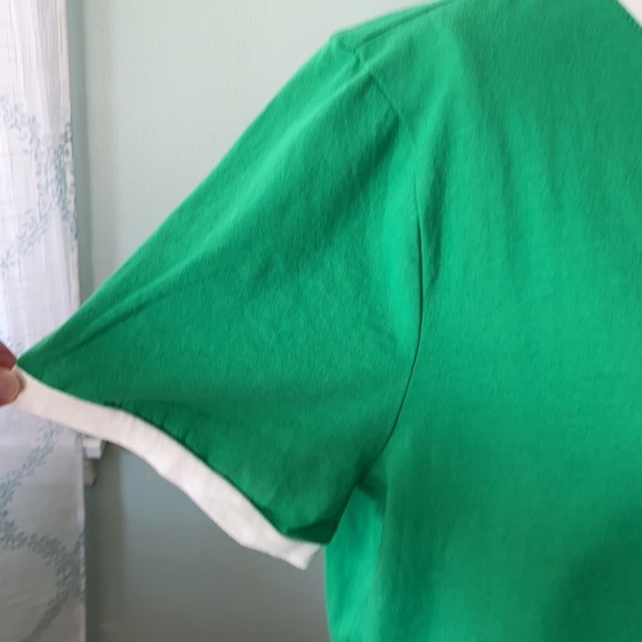 Forever 21 green tie front shirt Size 2XL - Picture 3 of 6